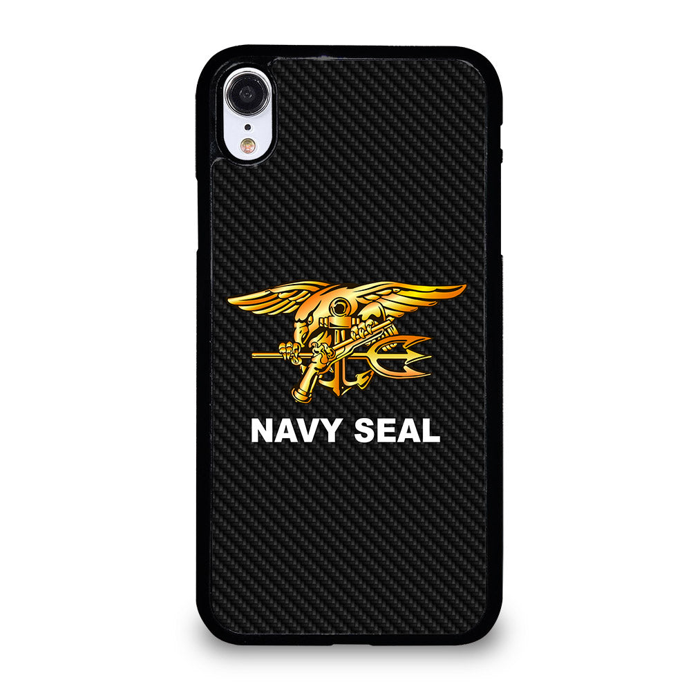 US NAVY SEAL CARBON LOGO iPhone XR Case Cover