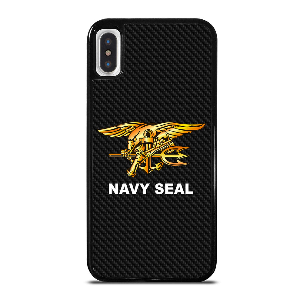 US NAVY SEAL CARBON LOGO iPhone X / XS Case Cover