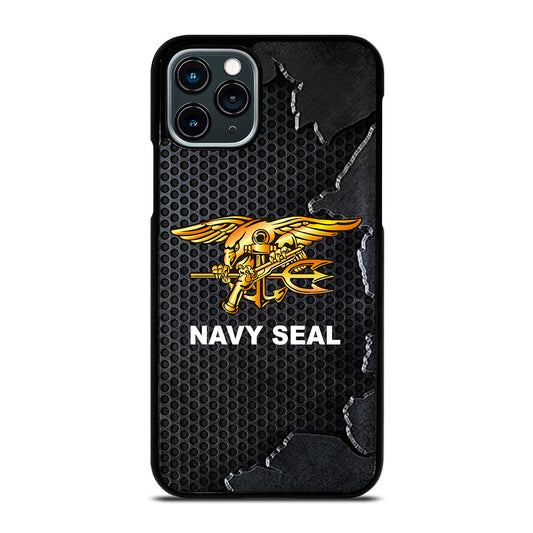 US NAVY SEAL LOGO METAL iPhone 11 Pro Case Cover