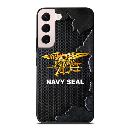 US NAVY SEAL LOGO METAL Samsung Galaxy S22 Plus Case Cover