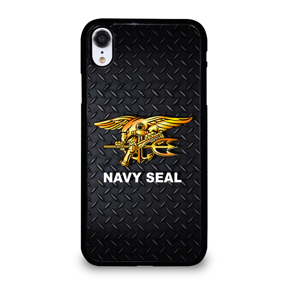 US NAVY SEAL PLATE LOGO iPhone XR Case Cover