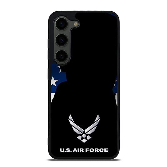 US AIR FORCE AMERICAN FLAG Samsung Galaxy S23 Plus Case Cover
