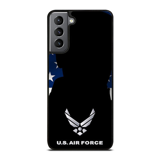 US AIR FORCE AMERICAN FLAG Samsung Galaxy S21 Plus Case Cover