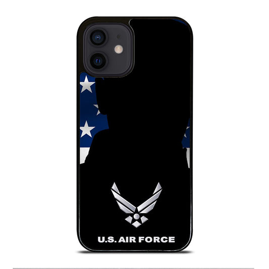 US AIR FORCE AMERICAN FLAG iPhone 12 Mini Case Cover