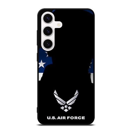US AIR FORCE AMERICAN FLAG Samsung Galaxy S24 Case Cover