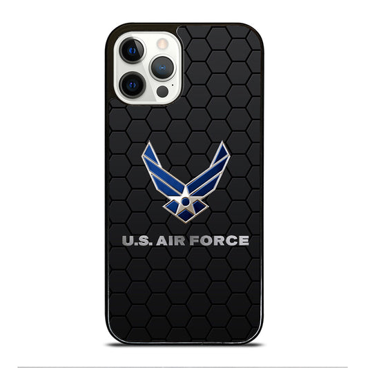 US AIR FORCE LOGO HEXAGON iPhone 12 Pro Case Cover
