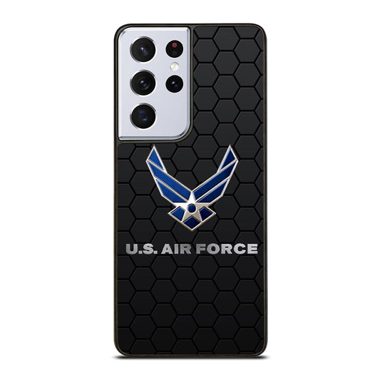 US AIR FORCE LOGO HEXAGON Samsung Galaxy S21 Ultra Case Cover
