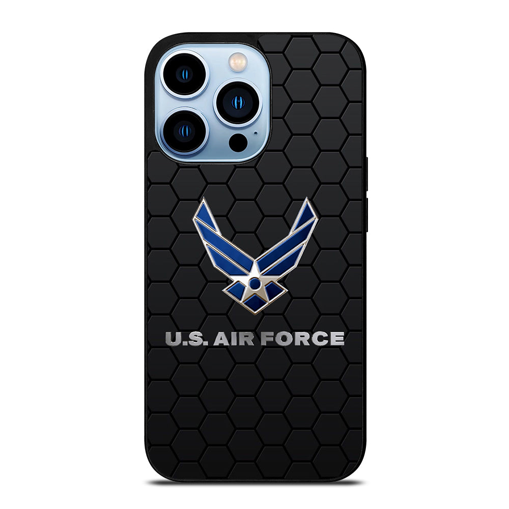 US AIR FORCE LOGO HEXAGON iPhone 13 Pro Max Case Cover