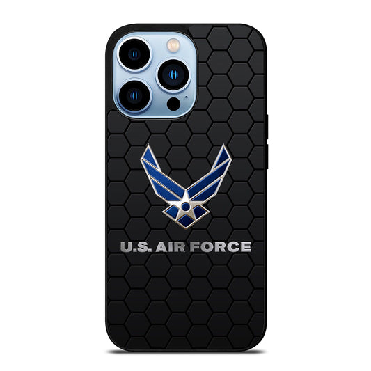 US AIR FORCE LOGO HEXAGON iPhone 13 Pro Max Case Cover