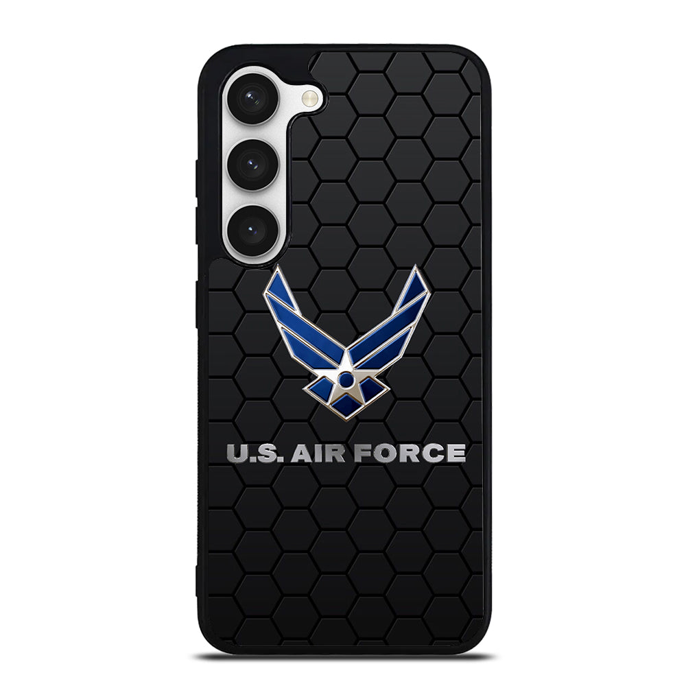 US AIR FORCE LOGO HEXAGON Samsung Galaxy S23 Case Cover