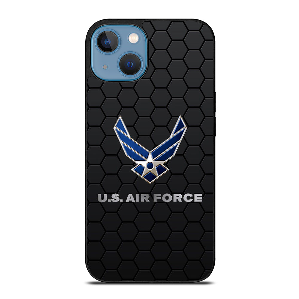 US AIR FORCE LOGO HEXAGON iPhone 13 Case Cover