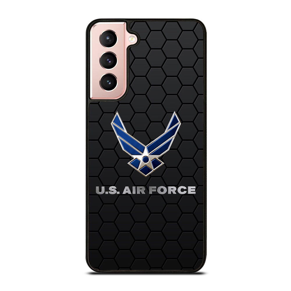 US AIR FORCE LOGO HEXAGON Samsung Galaxy S21 Case Cover