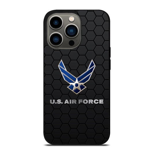 US AIR FORCE LOGO HEXAGON iPhone 13 Pro Case Cover