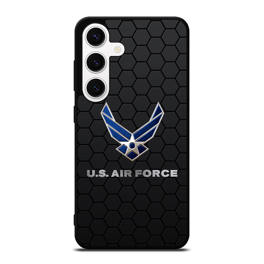 US AIR FORCE LOGO HEXAGON Samsung Galaxy S24 Case Cover