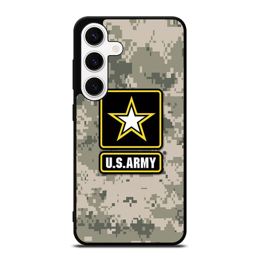 US ARMY USA MILITARY CAMO LOGO Samsung Galaxy S24 Case Cover