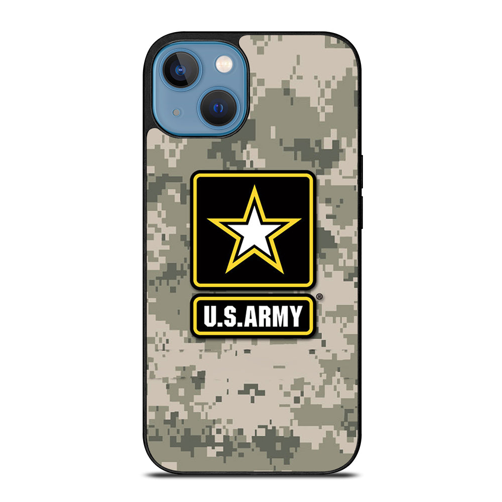 US ARMY USA MILITARY CAMO LOGO iPhone 13 Case Cover