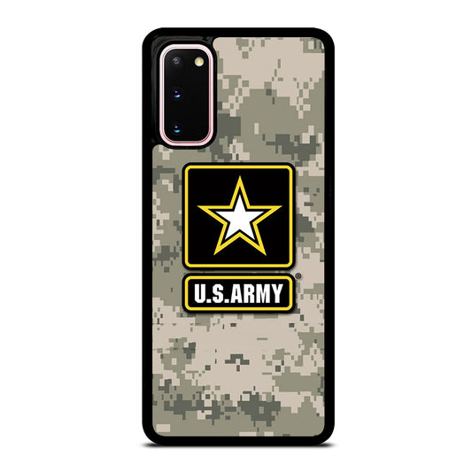 US ARMY USA MILITARY CAMO LOGO Samsung Galaxy S20 Case Cover