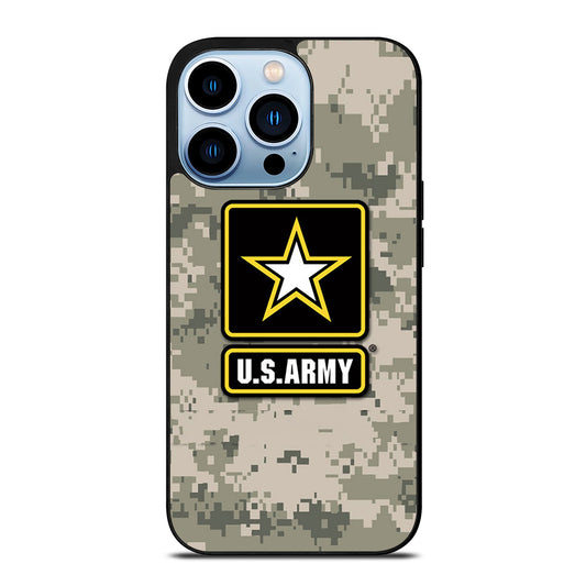 US ARMY USA MILITARY CAMO LOGO iPhone 13 Pro Max Case Cover