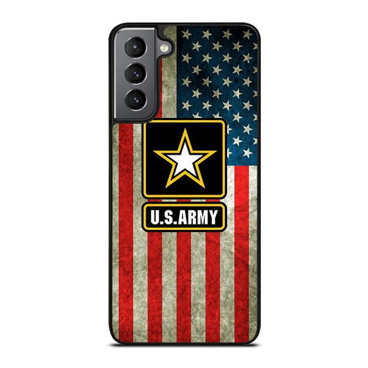 US ARMY USA MILITARY FLAG LOGO Samsung Galaxy S21 Plus Case Cover