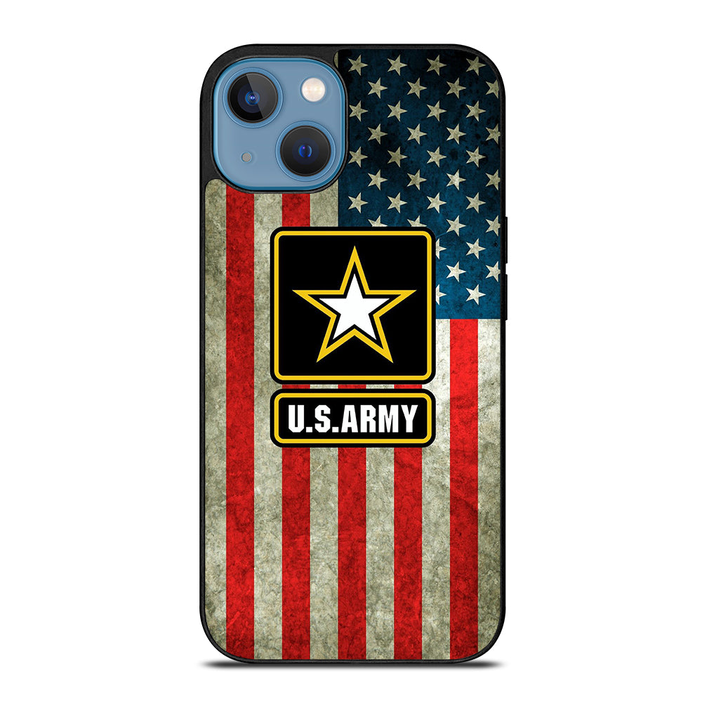 US ARMY USA MILITARY FLAG LOGO iPhone 13 Case Cover