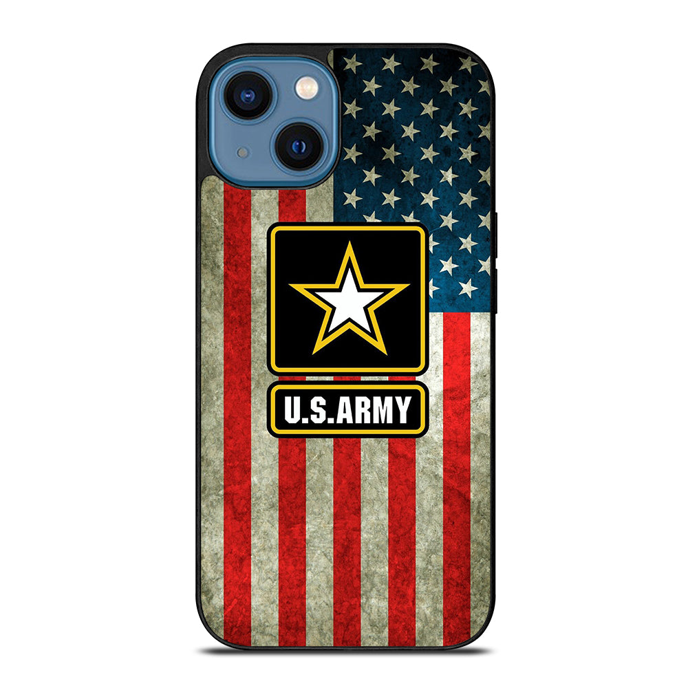 US ARMY USA MILITARY FLAG LOGO iPhone 14 Case Cover