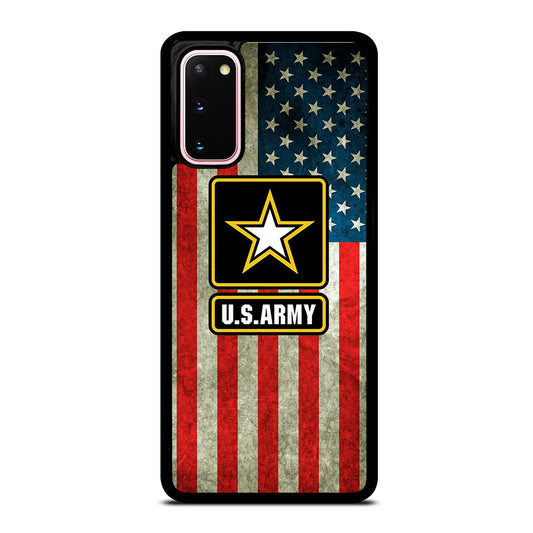 US ARMY USA MILITARY FLAG LOGO Samsung Galaxy S20 Case Cover