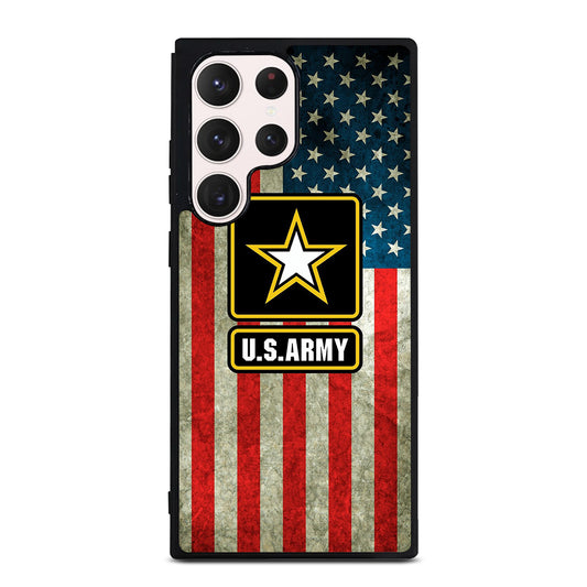 US ARMY USA MILITARY FLAG LOGO Samsung Galaxy S23 Ultra Case Cover