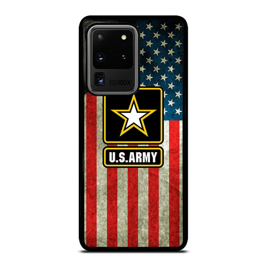 US ARMY USA MILITARY FLAG LOGO Samsung Galaxy S20 Ultra Case Cover