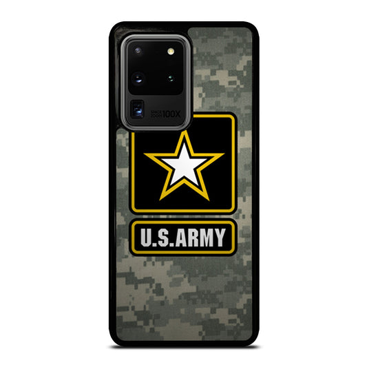 US ARMY USA MILITARY LOGO CAMO Samsung Galaxy S20 Ultra Case Cover