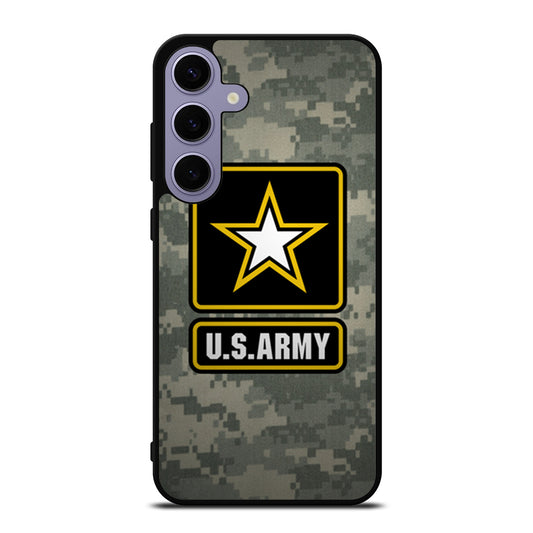 US ARMY USA MILITARY LOGO CAMO Samsung Galaxy S24 Plus Case Cover