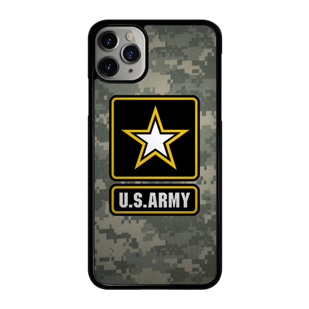 US ARMY USA MILITARY LOGO CAMO iPhone 11 Pro Max Case Cover