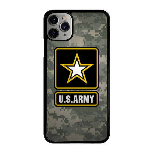 US ARMY USA MILITARY LOGO CAMO iPhone 11 Pro Max Case Cover