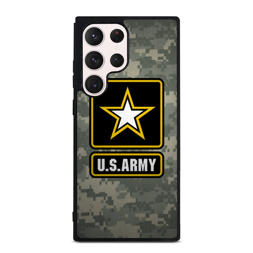 US ARMY USA MILITARY LOGO CAMO Samsung Galaxy S23 Ultra Case Cover