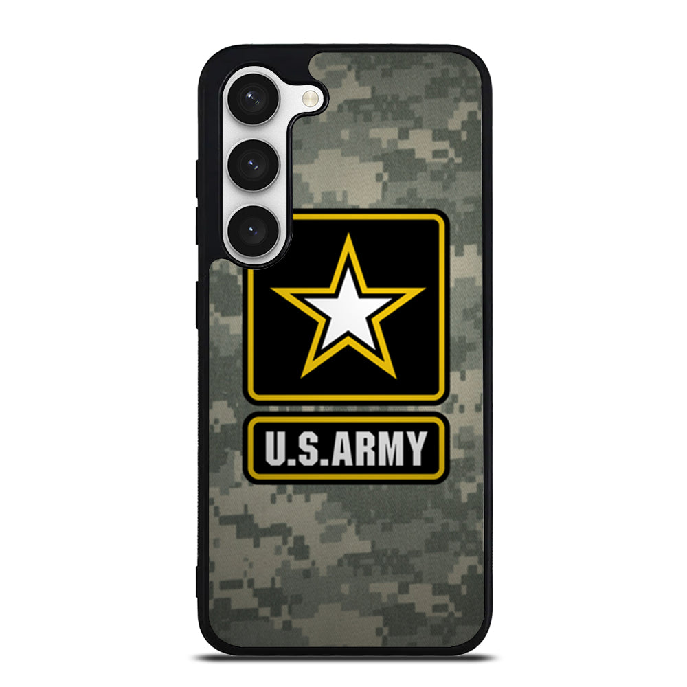 US ARMY USA MILITARY LOGO CAMO Samsung Galaxy S23 Case Cover