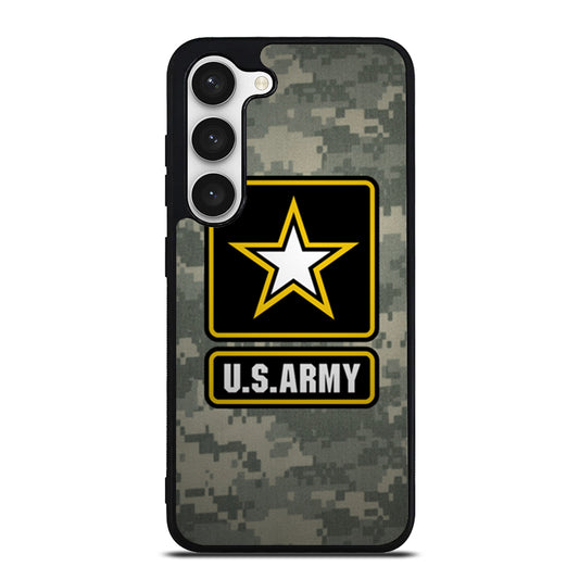 US ARMY USA MILITARY LOGO CAMO Samsung Galaxy S23 Case Cover