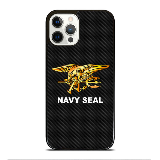 US NAVY SEAL CARBON LOGO iPhone 12 Pro Case Cover