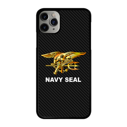 US NAVY SEAL CARBON LOGO iPhone 11 Pro Max Case Cover