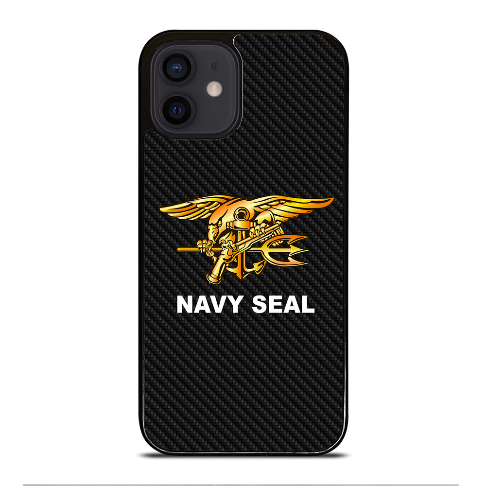 US NAVY SEAL CARBON LOGO iPhone 12 Mini Case Cover