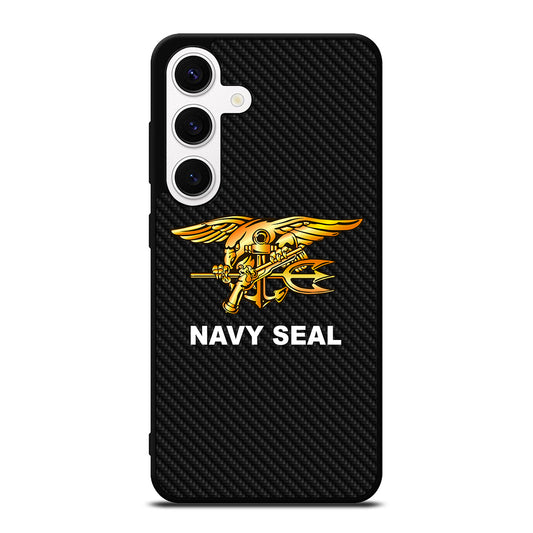 US NAVY SEAL CARBON LOGO Samsung Galaxy S24 Case Cover