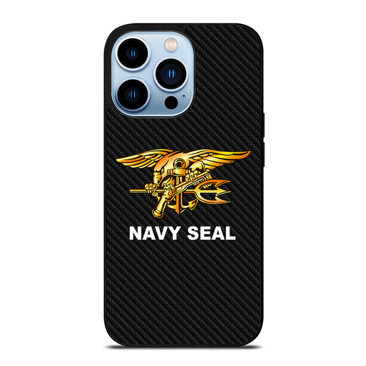 US NAVY SEAL CARBON LOGO iPhone 13 Pro Max Case Cover