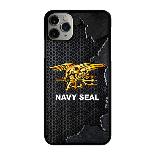 US NAVY SEAL LOGO METAL iPhone 11 Pro Max Case Cover