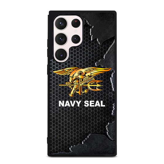 US NAVY SEAL LOGO METAL Samsung Galaxy S23 Ultra Case Cover