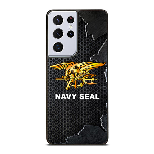 US NAVY SEAL LOGO METAL Samsung Galaxy S21 Ultra Case Cover