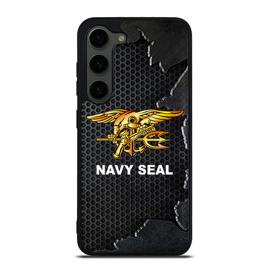 US NAVY SEAL LOGO METAL Samsung Galaxy S23 Plus Case Cover
