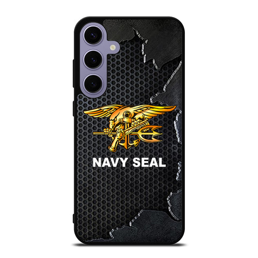 US NAVY SEAL LOGO METAL Samsung Galaxy S24 Plus Case Cover