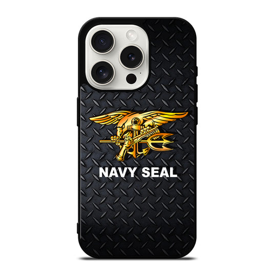US NAVY SEAL PLATE LOGO iPhone 15 Pro Case Cover
