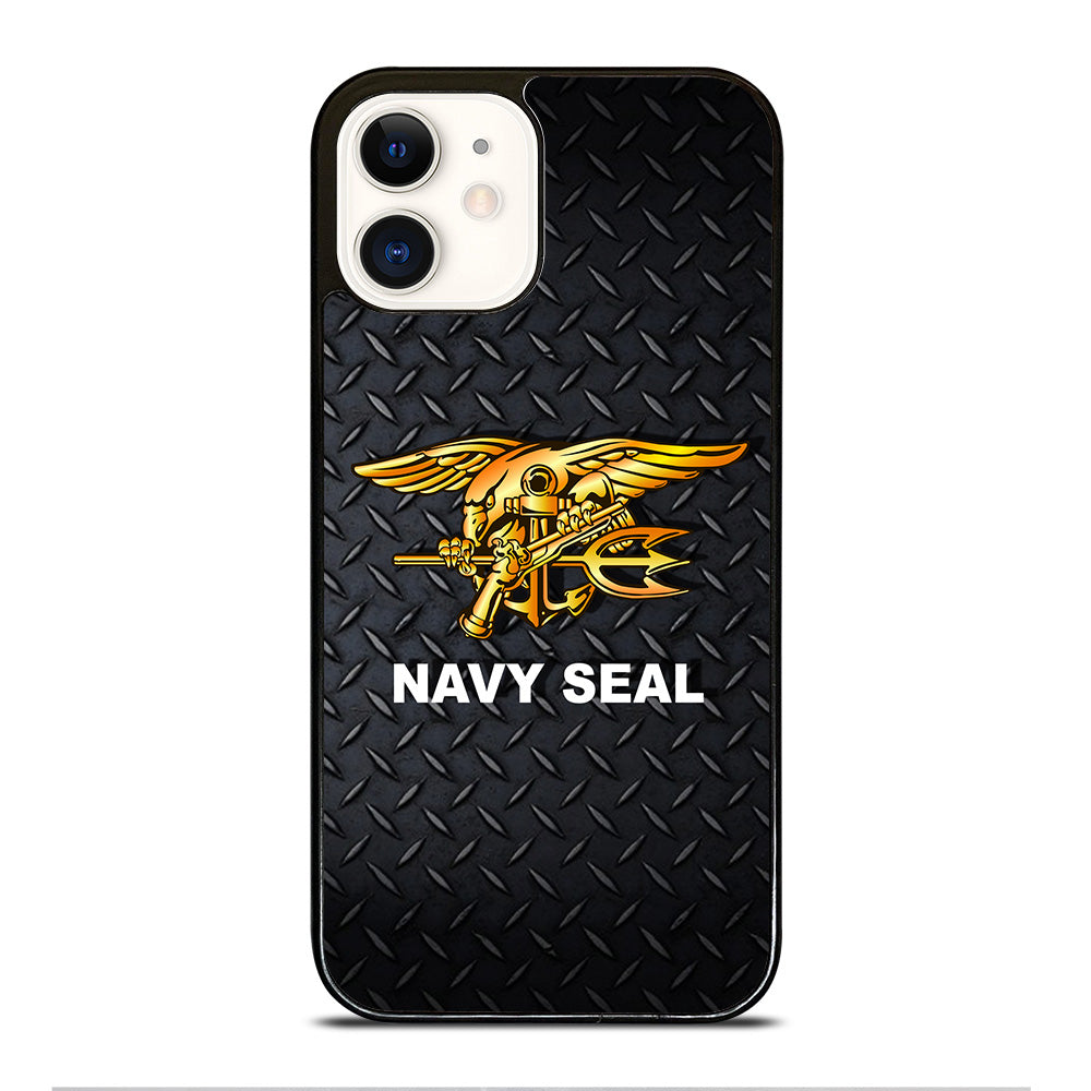 US NAVY SEAL PLATE LOGO iPhone 12 Case Cover