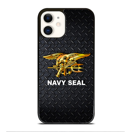 US NAVY SEAL PLATE LOGO iPhone 12 Case Cover
