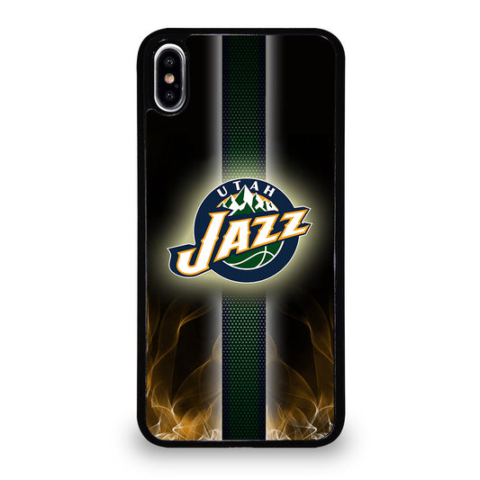 UTAH JAZZ FLAME LOGO iPhone XS Max Case Cover