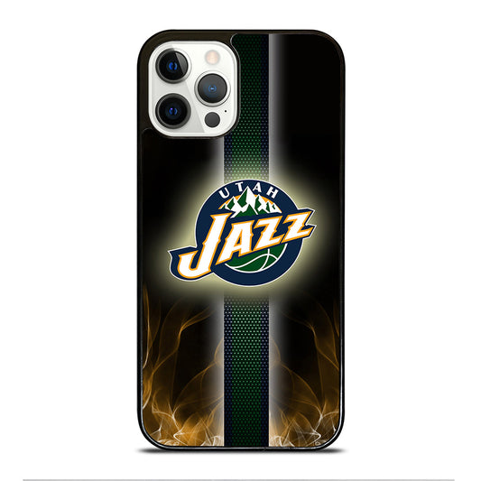 UTAH JAZZ FLAME LOGO iPhone 12 Pro Case Cover